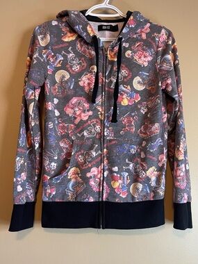 Iron Fist Garbage Pail Kids Topps Zip Hoodie
